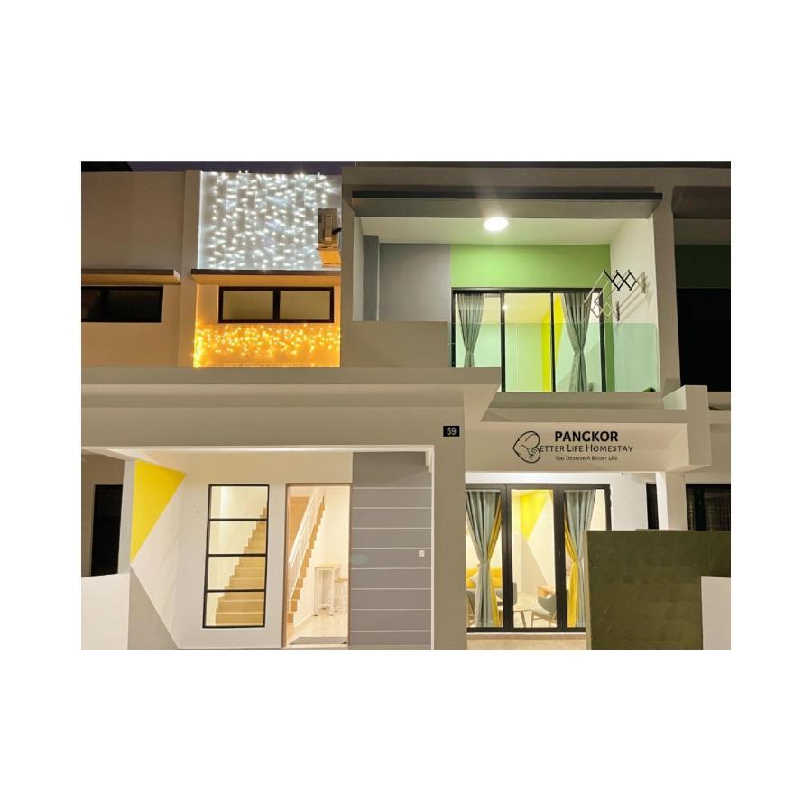 Pangkor Better Life Minimalist Beach Villa-13 To15Pax Free Wifi بانكور المظهر الخارجي الصورة